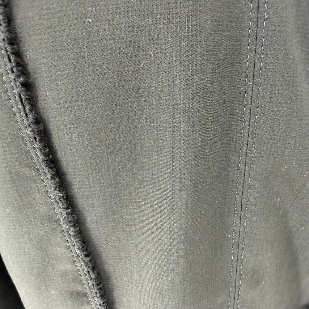 White House Black Market Asymmetrical Zip-Front Moto Jacket Sz 8 - Picture 7 of 9
